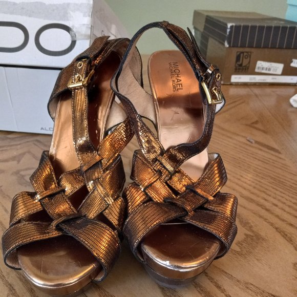 Michael Kors Strap Heels - Picture 2 of 3